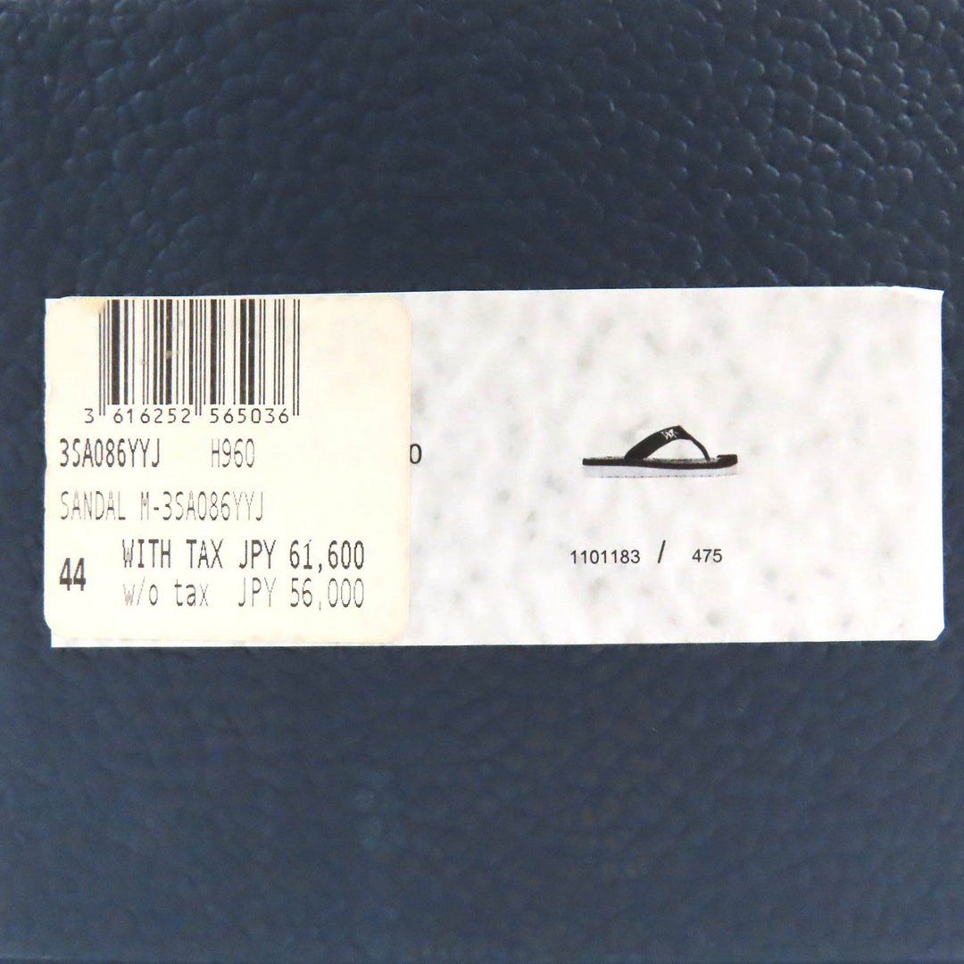 Dior HOMME Beach sandal 3SA086YYJ Main: Rubber Black White mens 44 Used Authentic