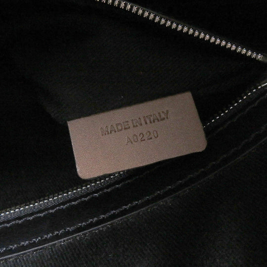 Berluti Tote Bag Leather, canvas black Ulysse mens Used Authentic