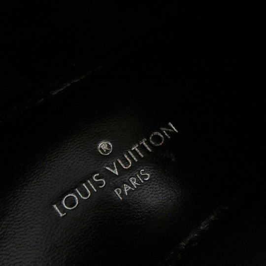 LOUIS VUITTON Leather shoes Main: Leather black LV Bobur Line Women 35 1/2 Used Authentic