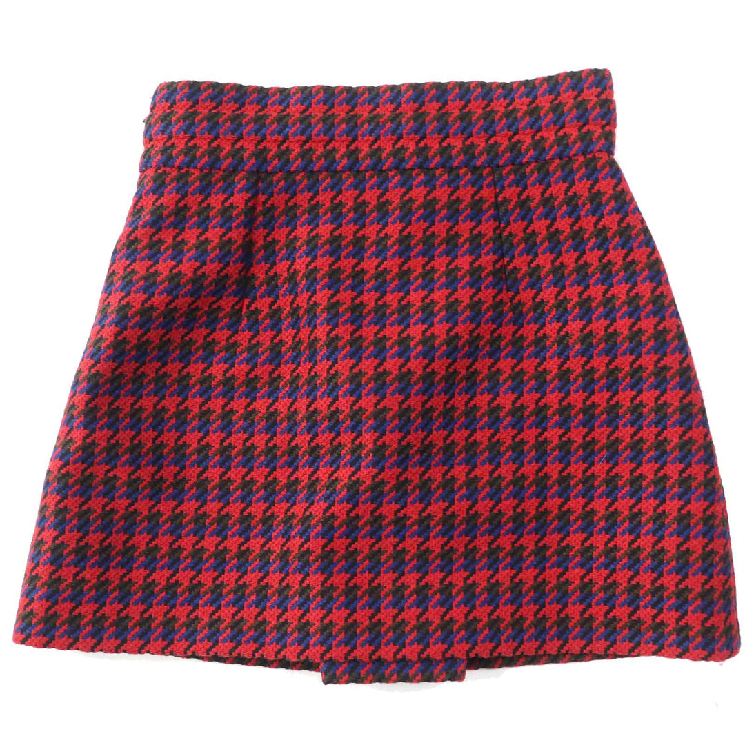 GUCCI skirt 643737 Outer: 88% wool, Outer: 12% nylon, Lining: 100% rayon Multi Women 40 Used Authentic