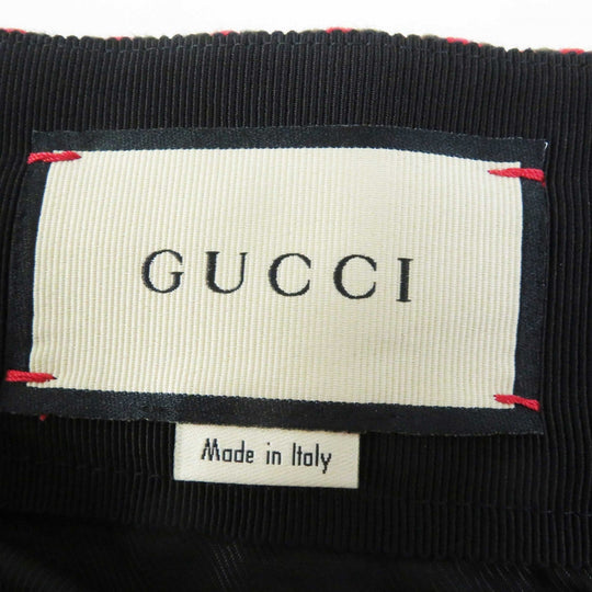 GUCCI skirt 643737 Outer: 88% wool, Outer: 12% nylon, Lining: 100% rayon Multi Women 40 Used Authentic