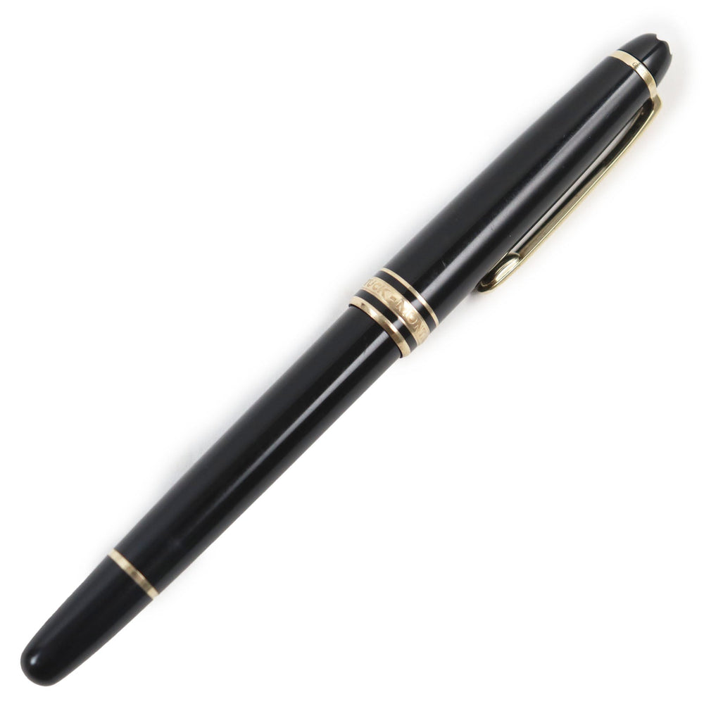 MONTBLANC fountain pen Pen point: K14 Black gold Meisterstck Classic mens Used Authentic