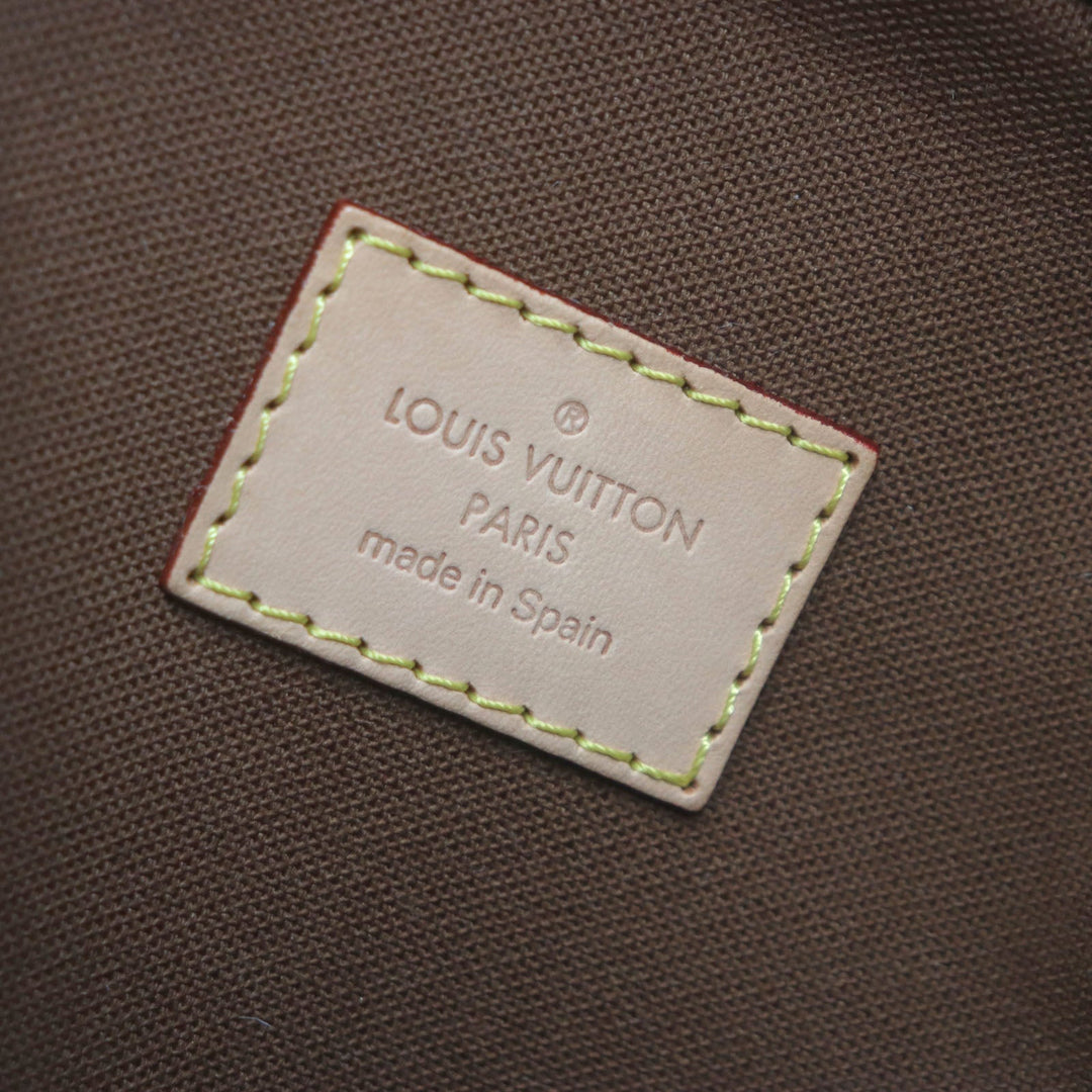 LOUIS VUITTON Sling bag M51870 Monogram canvas Brown Monogram Pochette Gange mens Used Authentic