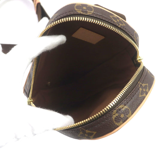 LOUIS VUITTON Sling bag M51870 Monogram canvas Brown Monogram Pochette Gange mens Used Authentic