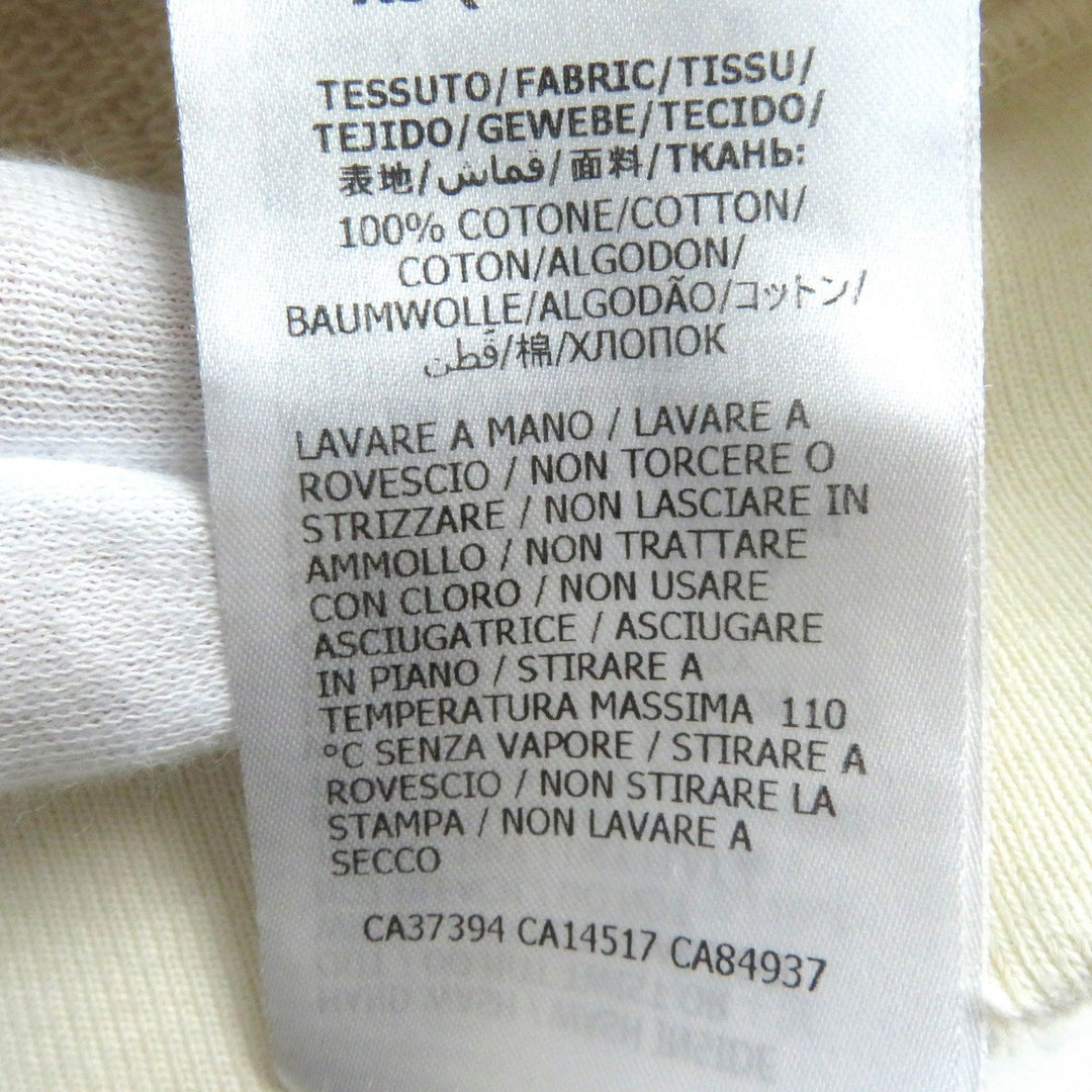 GUCCI Hoodie 634674 Main: 100% cotton off white think thank print mens XS Used Authentic