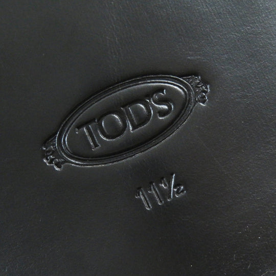 TOD�fS Leather shoes Main: Leather Dark Bordeaux mens 11 1/2 Used Authentic