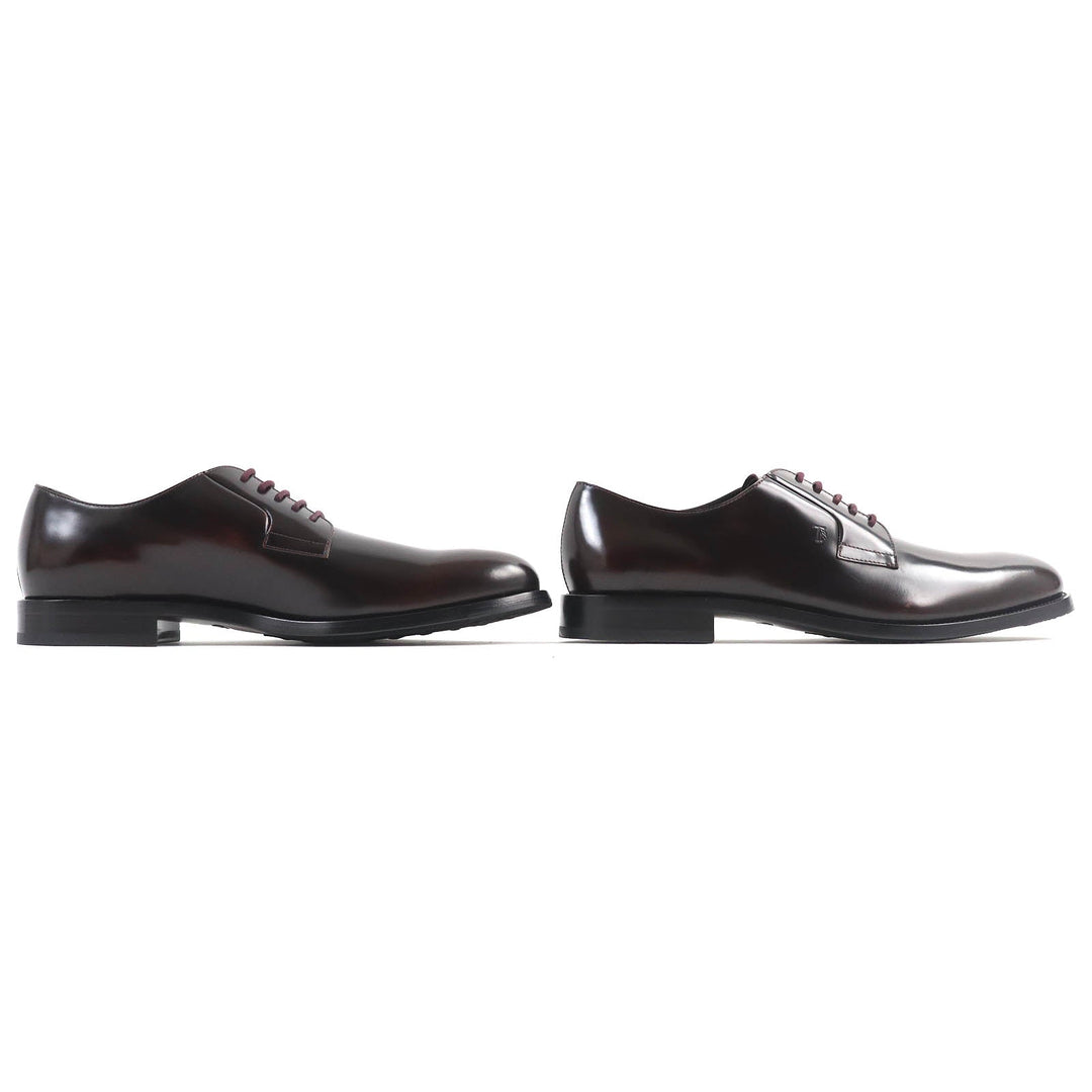 TOD�fS Leather shoes Main: Leather Dark Bordeaux mens 11 1/2 Used Authentic