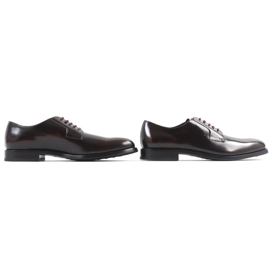 TOD�fS Leather shoes Main: Leather Dark Bordeaux mens 11 1/2 Used Authentic