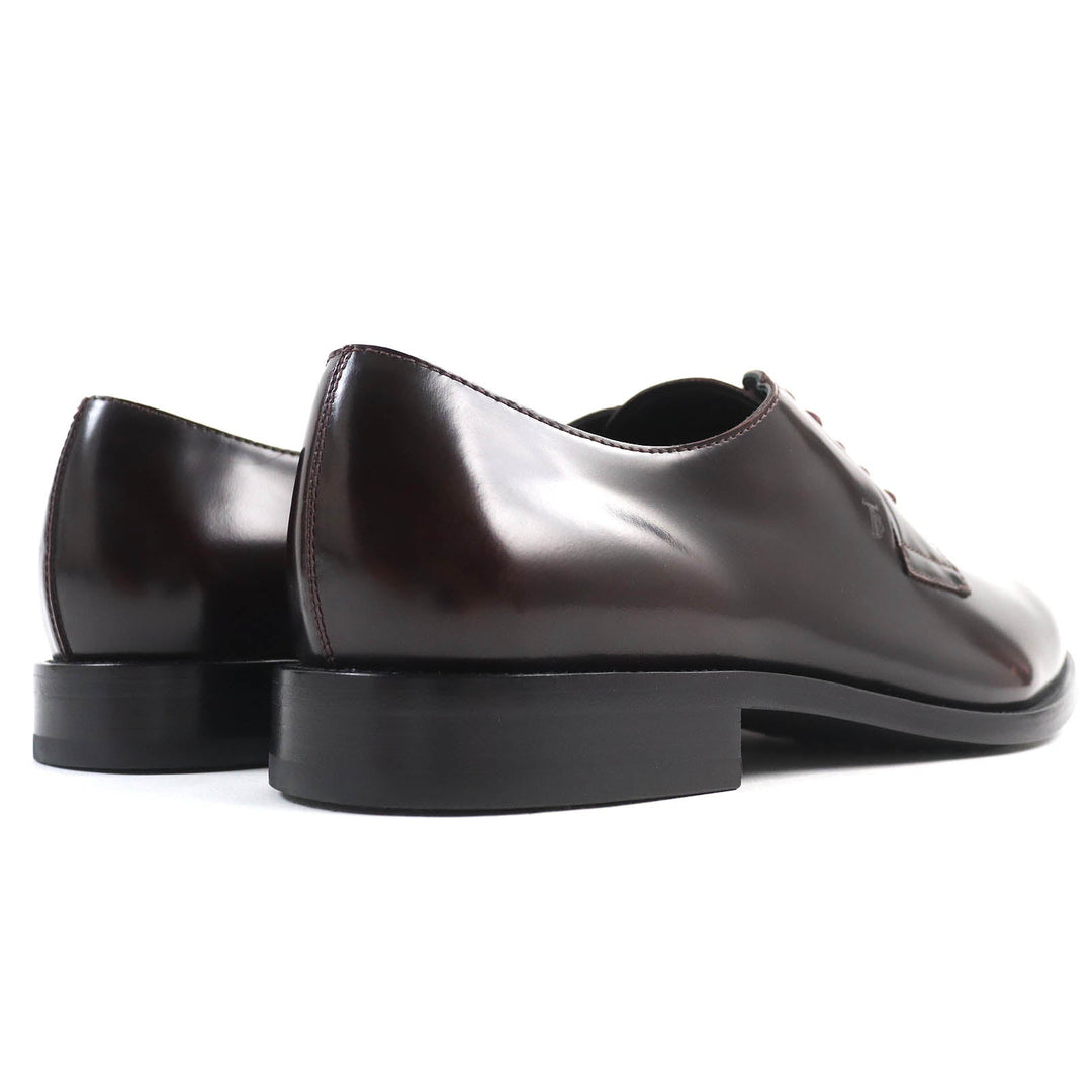 TOD�fS Leather shoes Main: Leather Dark Bordeaux mens 11 1/2 Used Authentic