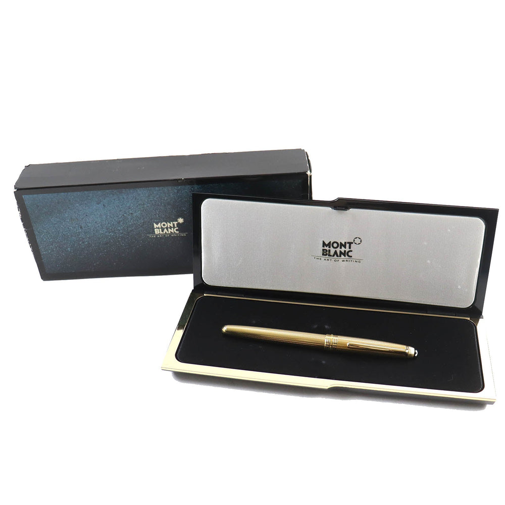 MONTBLANC fountain pen Nib: K18 gold Meisterstck Solitaire Burley 90S mens Used Authentic