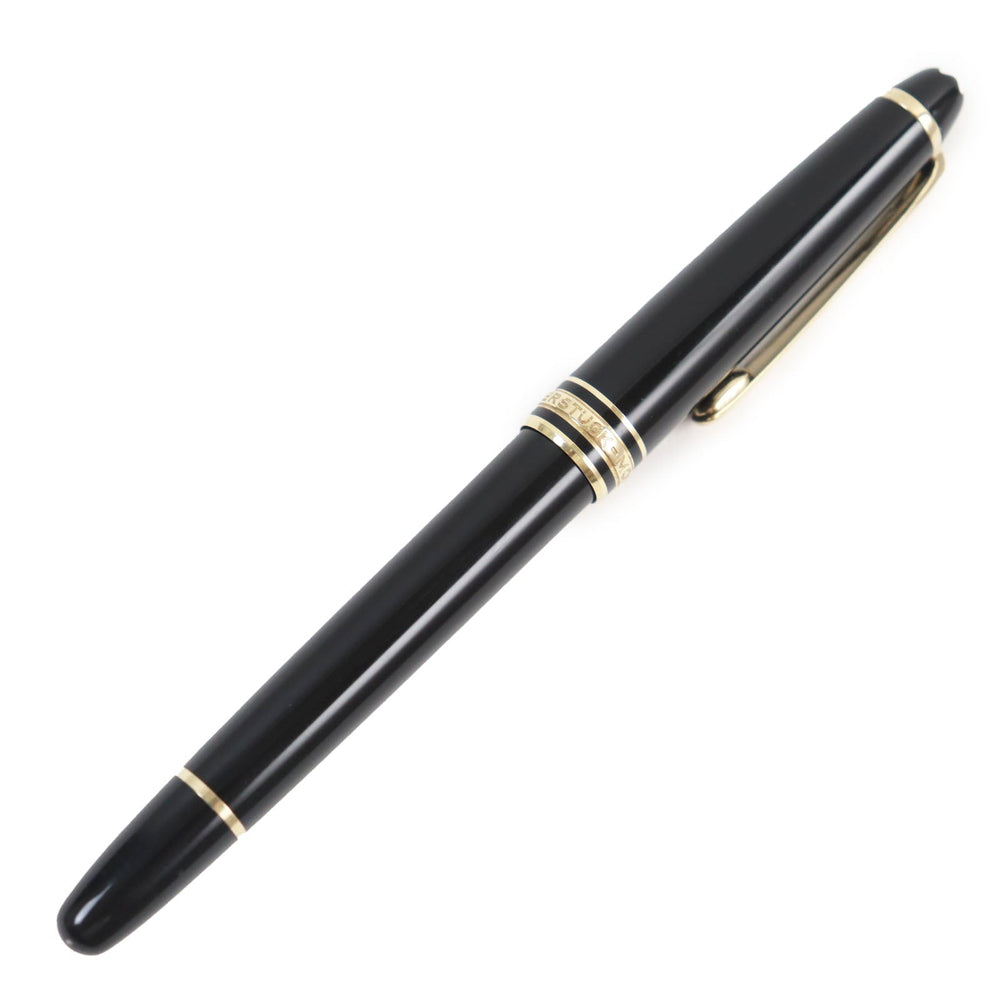 MONTBLANC fountain pen Pen point: K14 Black gold Meisterstck Classic mens Used Authentic