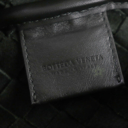 BOTTEGAVENETA Tote Bag 667275 leather Dark green INTRECCIATO mens Used Authentic