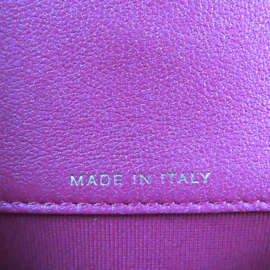 CHANEL Pouch H43HHUU7 Main: Patent leather Neon pink Years Gift 2023 Women Used Authentic