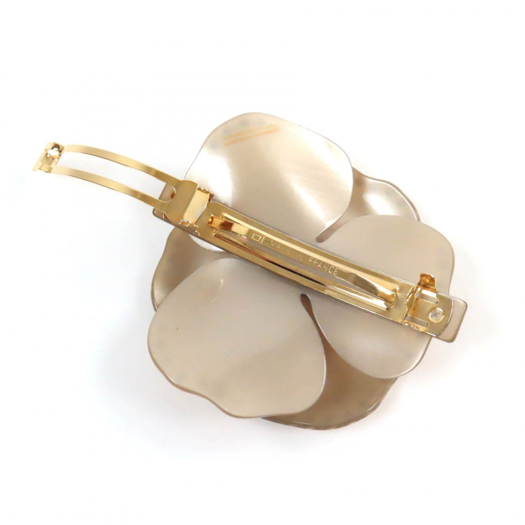 ALEXANDRE DE PARIS Valletta Acedate , Swarovski beige CAMELIA PASTEL Women Used Authentic