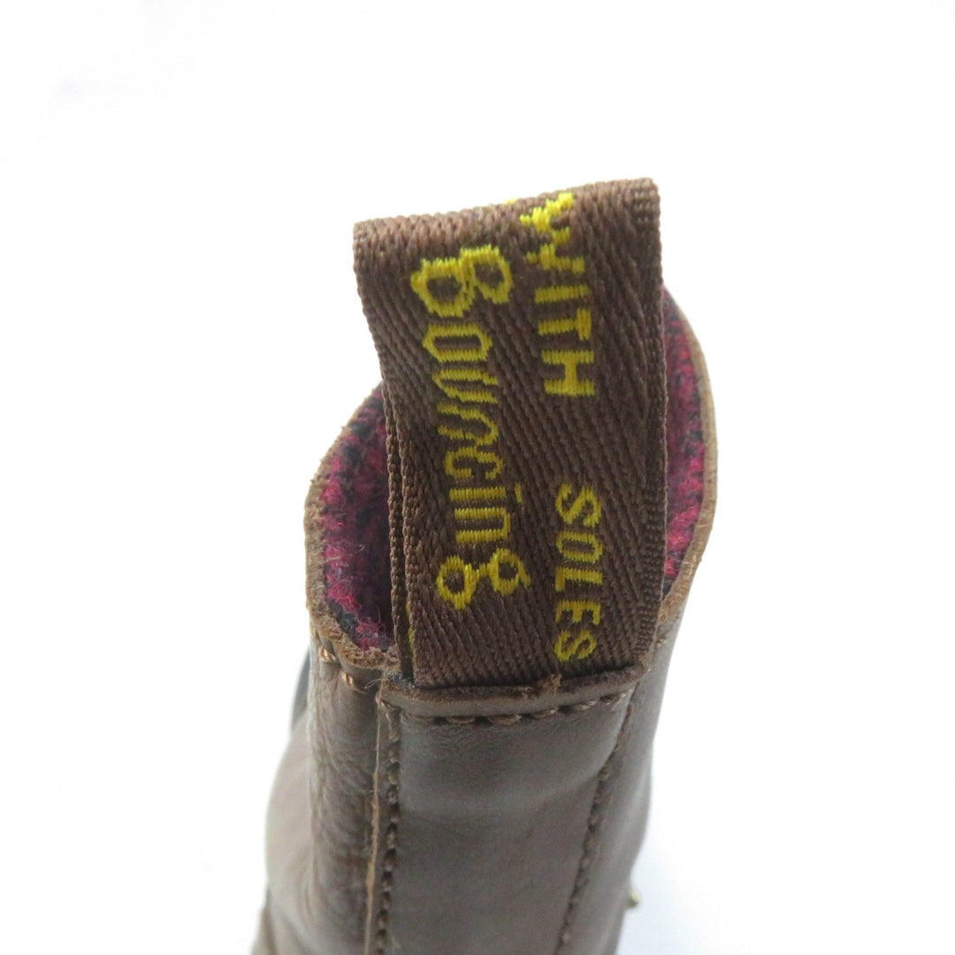 Dr.Martens short boots 15262201 Main: Leather Brown SLATE MEG BIKER ANKLE BOOT Women(Unisex) 38 Used Authentic