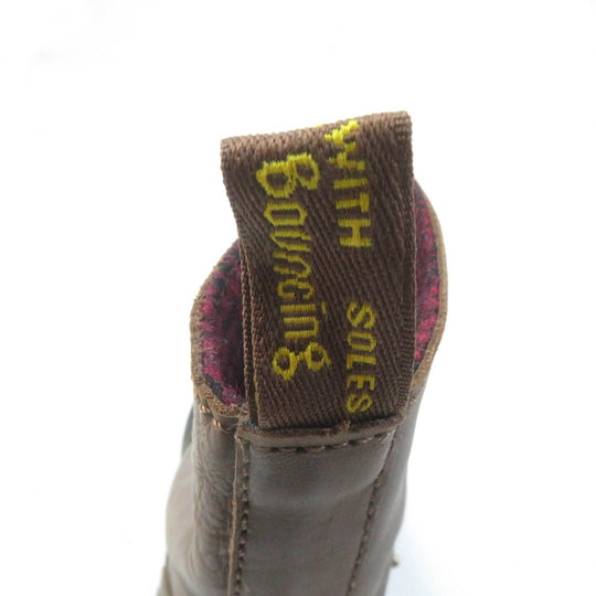 Dr.Martens short boots 15262201 Main: Leather Brown SLATE MEG BIKER ANKLE BOOT Women(Unisex) 38 Used Authentic