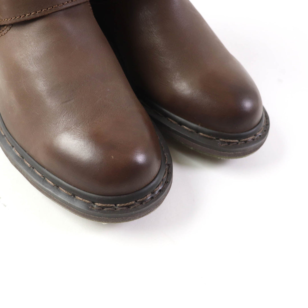 Dr.Martens short boots 15262201 Main: Leather Brown SLATE MEG BIKER ANKLE BOOT Women(Unisex) 38 Used Authentic