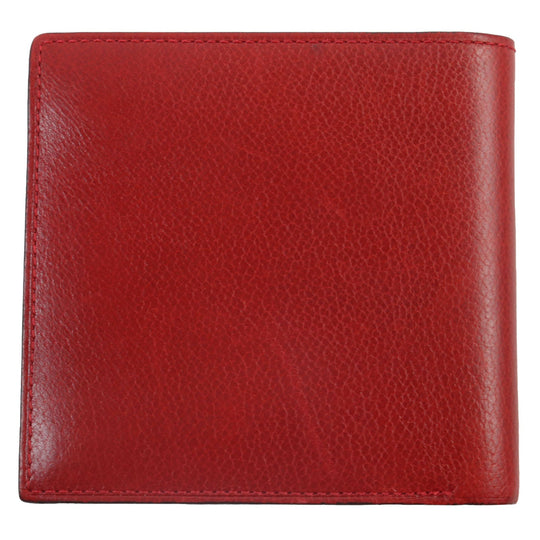 John Lobb Bifold Wallet Main: Leather Red mens Used Authentic