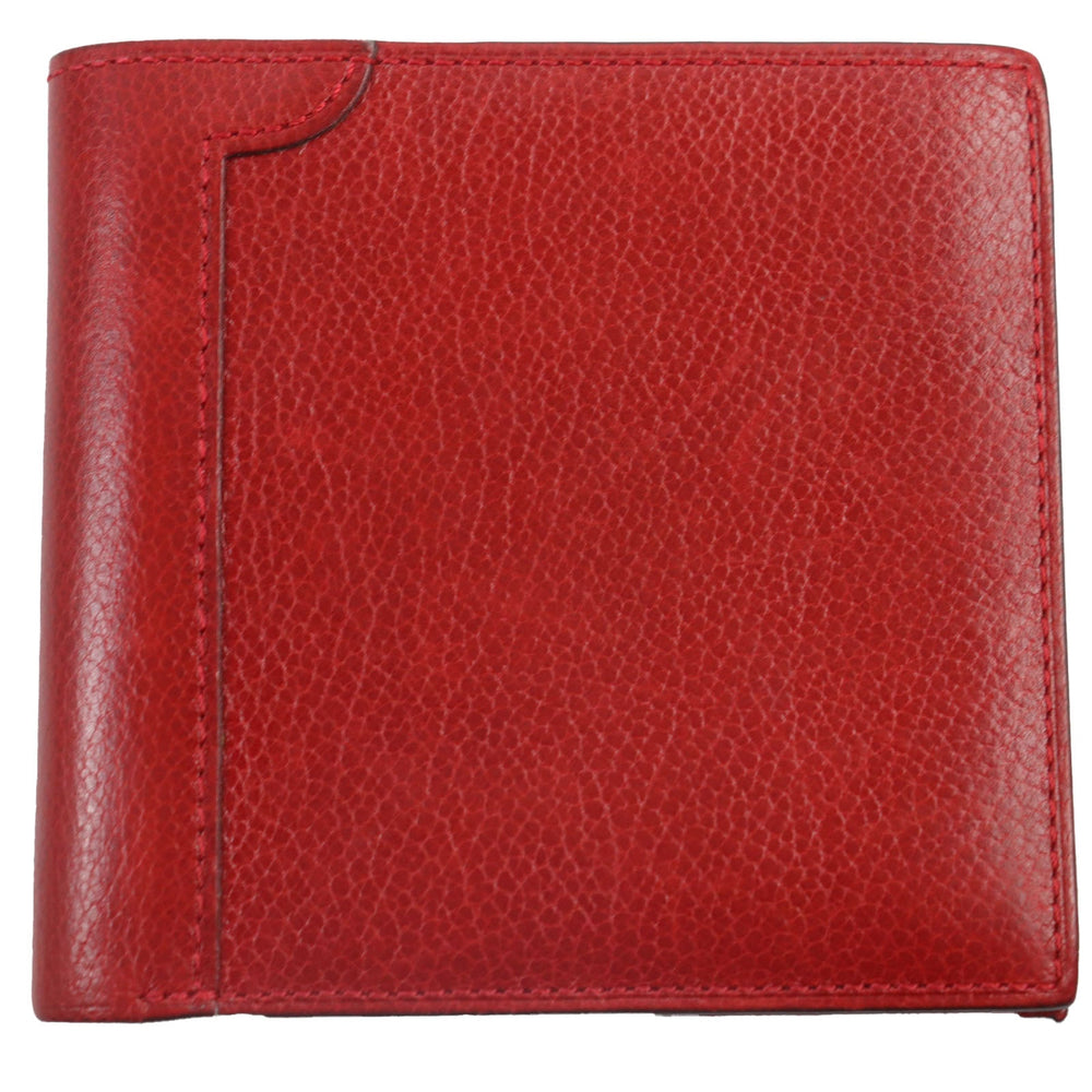 John Lobb Bifold Wallet Main: Leather Red mens Used Authentic
