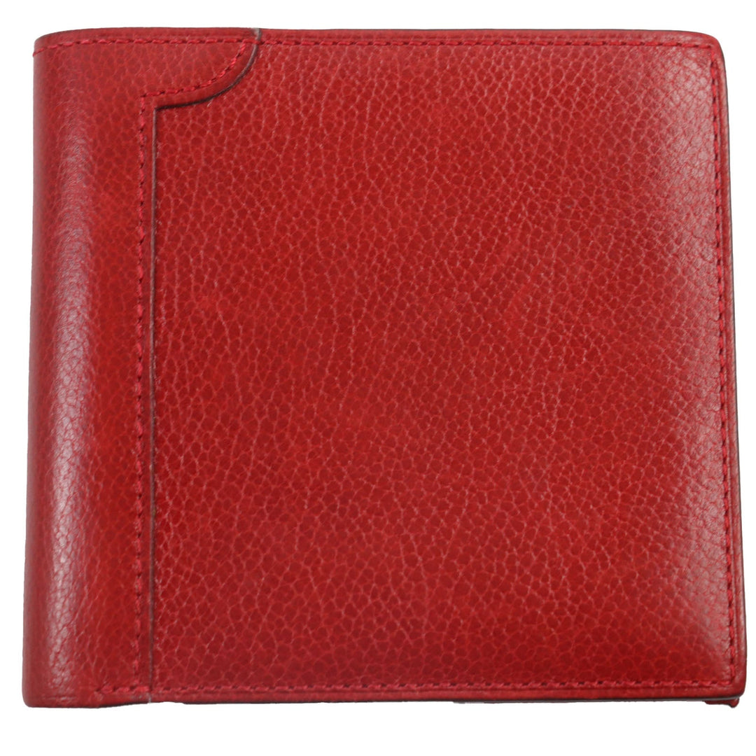 John Lobb Bifold Wallet Main: Leather Red mens Used Authentic