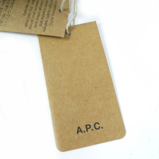 A.P.C. Shoulder Bag F61392 leather black sac deml lune mini Women Used Authentic