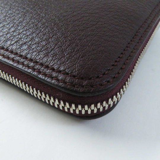 HERMES Eco bag Buffle Skipper Silk Chocolate Prune Silky pop CHASSE EN INDE Indian Hunting Women Used Authentic