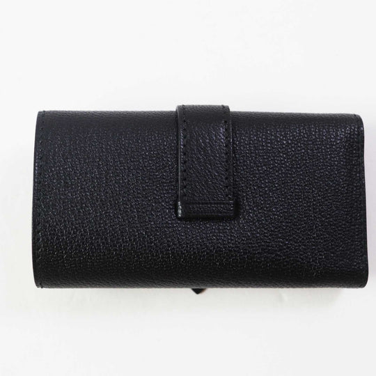 HERMES Key case Key holder  Shave black Bean Women Used Authentic