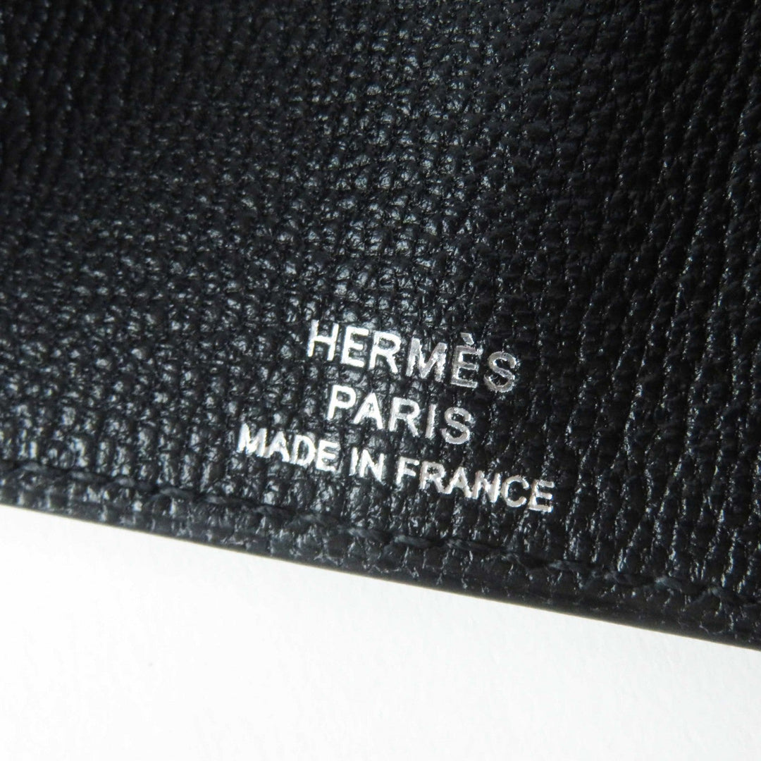 HERMES Key case Key holder  Shave black Bean Women Used Authentic