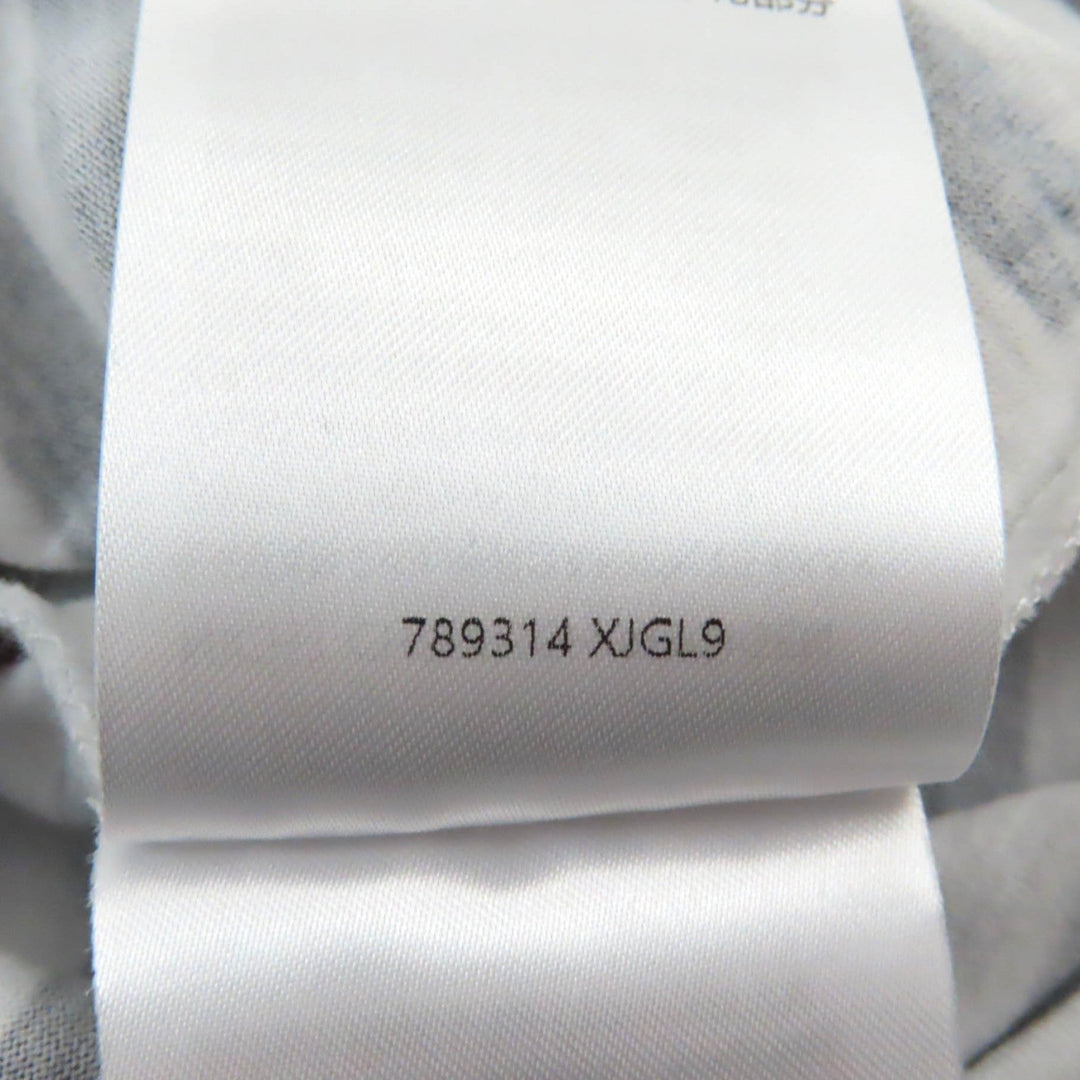 GUCCI Short sleeve T-shirt 789314 Main: 100% cotton Navy white Women XS Used Authentic