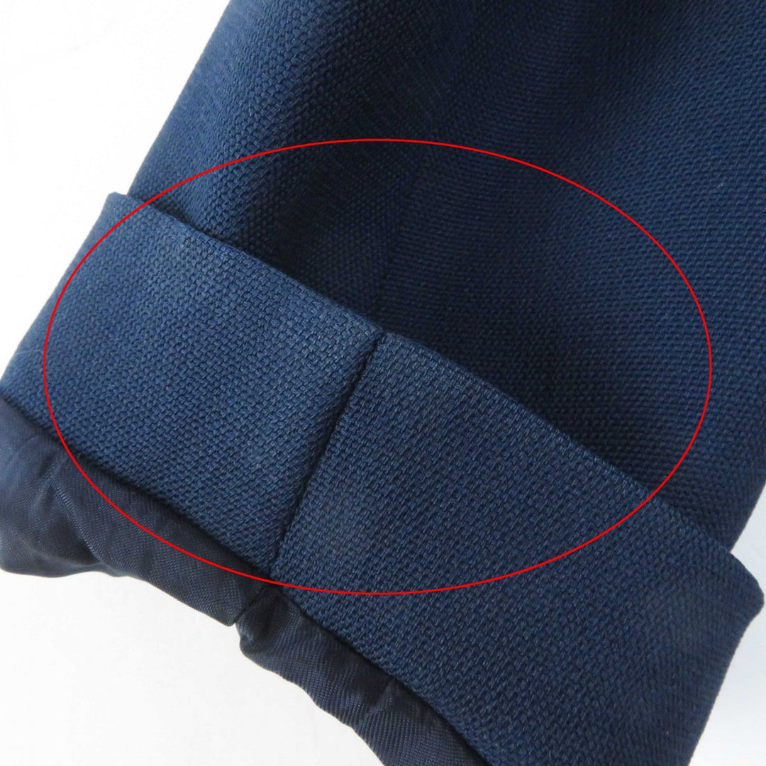 CELINE coat Outer: 100% wool, Lining: 100% cupra, Part: 76% polyester, Part: 24% silk Navy black Phoebe period Women 36 Used Authentic
