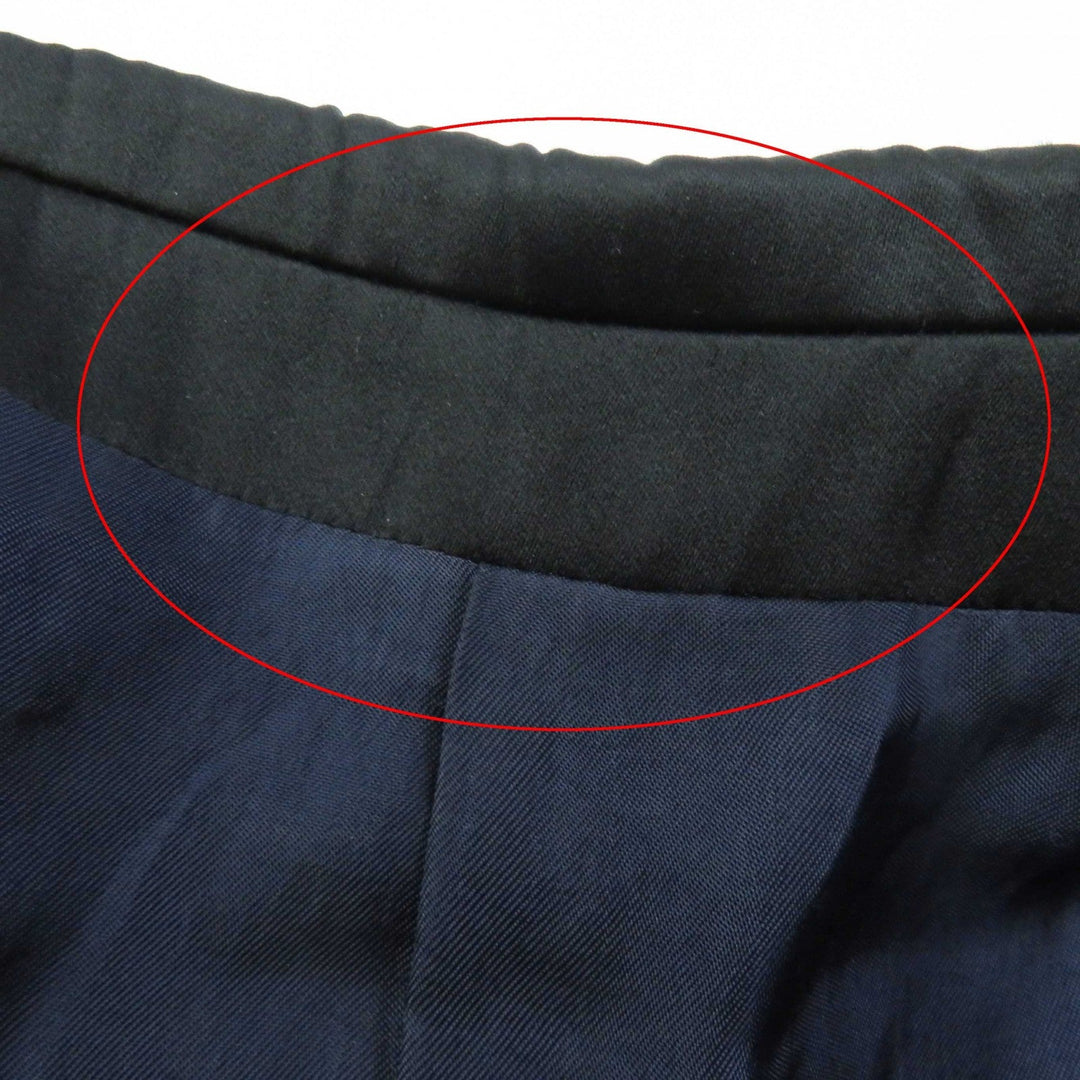 CELINE coat Outer: 100% wool, Lining: 100% cupra, Part: 76% polyester, Part: 24% silk Navy black Phoebe period Women 36 Used Authentic