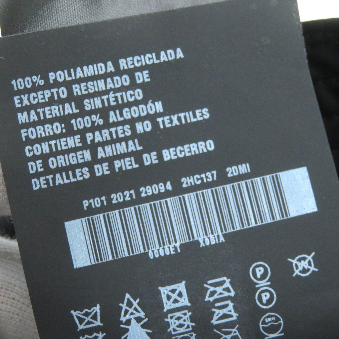PRADA hat 2HC137 Main: 100% recycled polyamide, Lining: 100% cotton, Part: Cowhide black mens Used Authentic