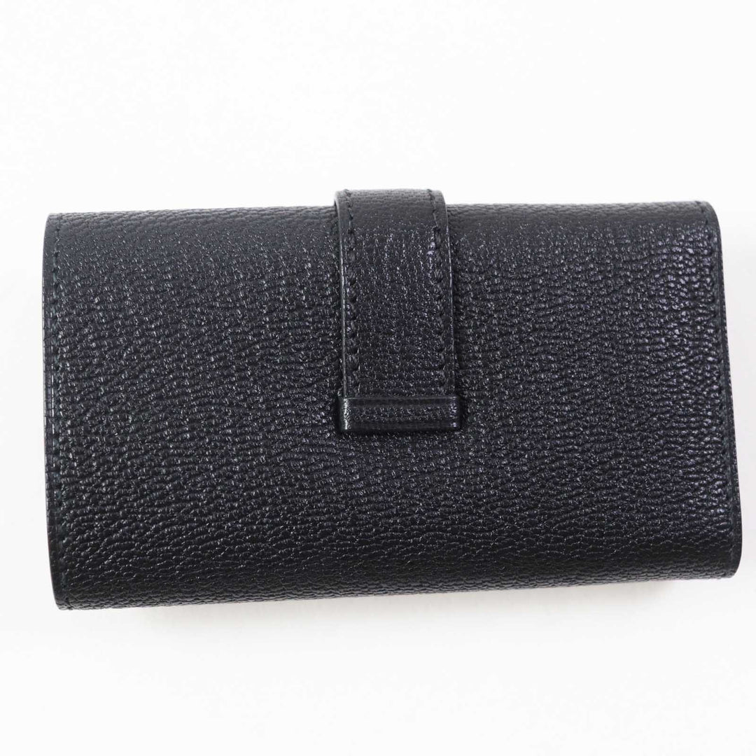 HERMES Key case Key holder  Shave black Bean Women Used Authentic