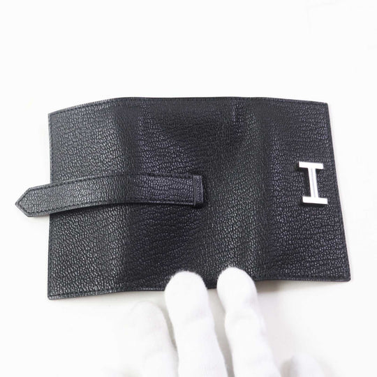 HERMES Key case Key holder  Shave black Bean Women Used Authentic