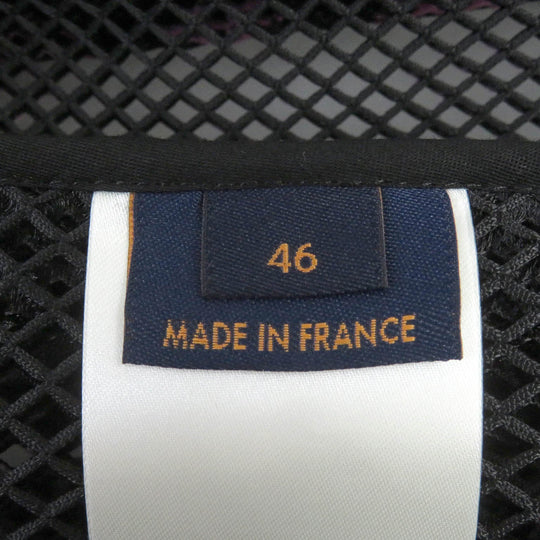 LOUIS VUITTON Hoodie Main: 100% polyester black Amen Break Gradient Monogram mens 46 Used Authentic