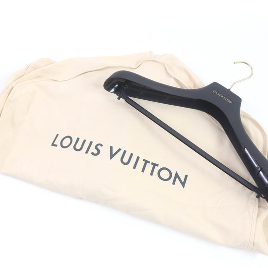 LOUIS VUITTON Hoodie Main: 100% polyester black Amen Break Gradient Monogram mens 46 Used Authentic