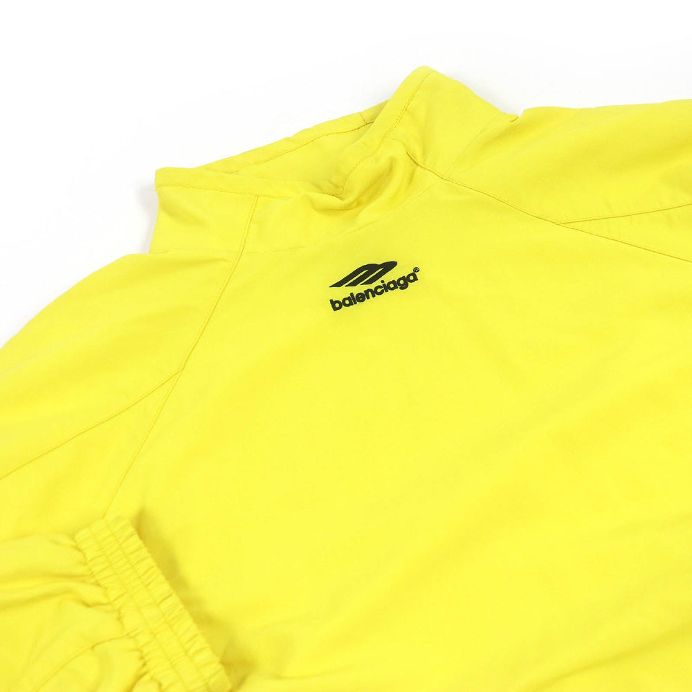 BALENCIAGA 720153 Main: 100% nylon, some parts: 100% polyester yellow 3B Sports Icon Pullover Tracksuit Jacket mens L Used Authentic
