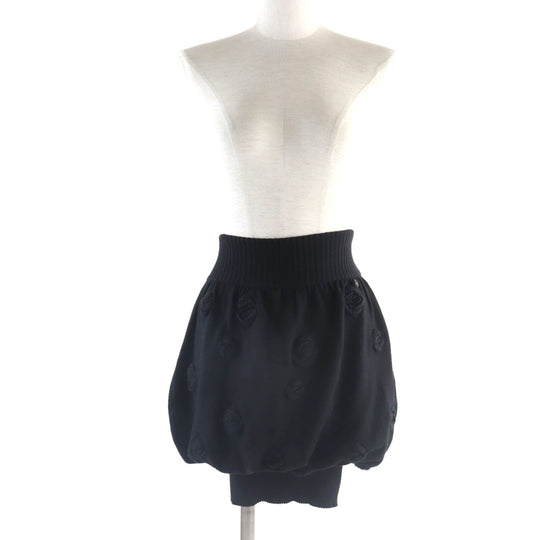CHANEL skirt P33489 K00889 Outer: 75% cashmere, Outer: 18% nylon, Outer: 4% wool, Outer: 3% mohair, Lining: 100% nylon black Women 34 Used Authentic