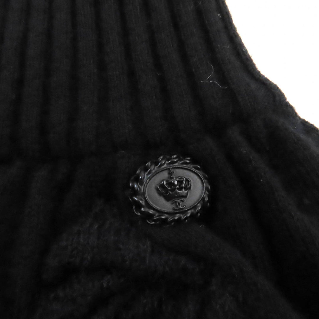 CHANEL skirt P33489 K00889 Outer: 75% cashmere, Outer: 18% nylon, Outer: 4% wool, Outer: 3% mohair, Lining: 100% nylon black Women 34 Used Authentic