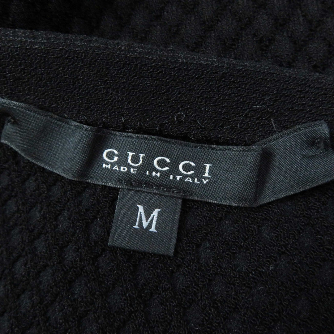GUCCI one piece 371120 Outer material: 52% rayon, Outer material: 46% nylon, Outer material: 2% polyurethane black Women M Used Authentic
