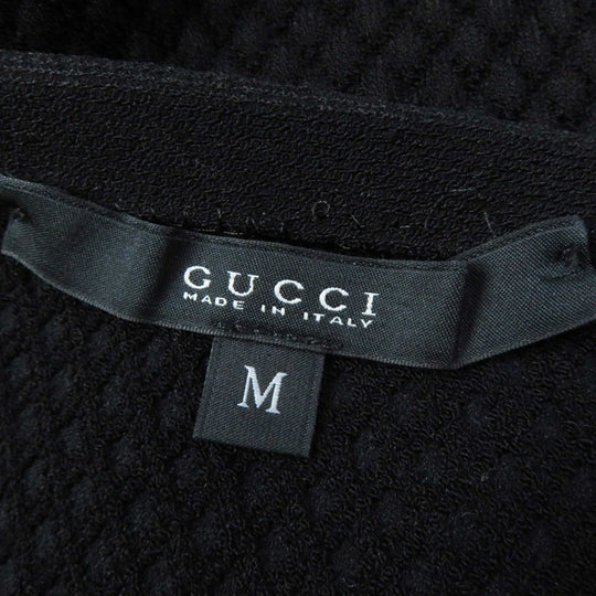 GUCCI one piece 371120 Outer material: 52% rayon, Outer material: 46% nylon, Outer material: 2% polyurethane black Women M Used Authentic