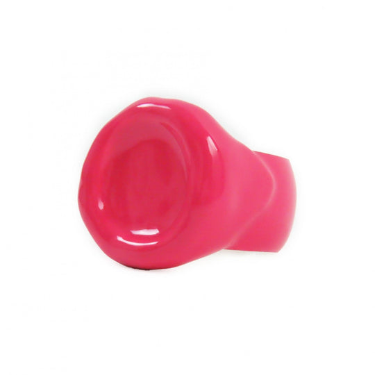 BOTTEGAVENETA Ring Main�FAG925 pink SEAL RING mens Used Authentic