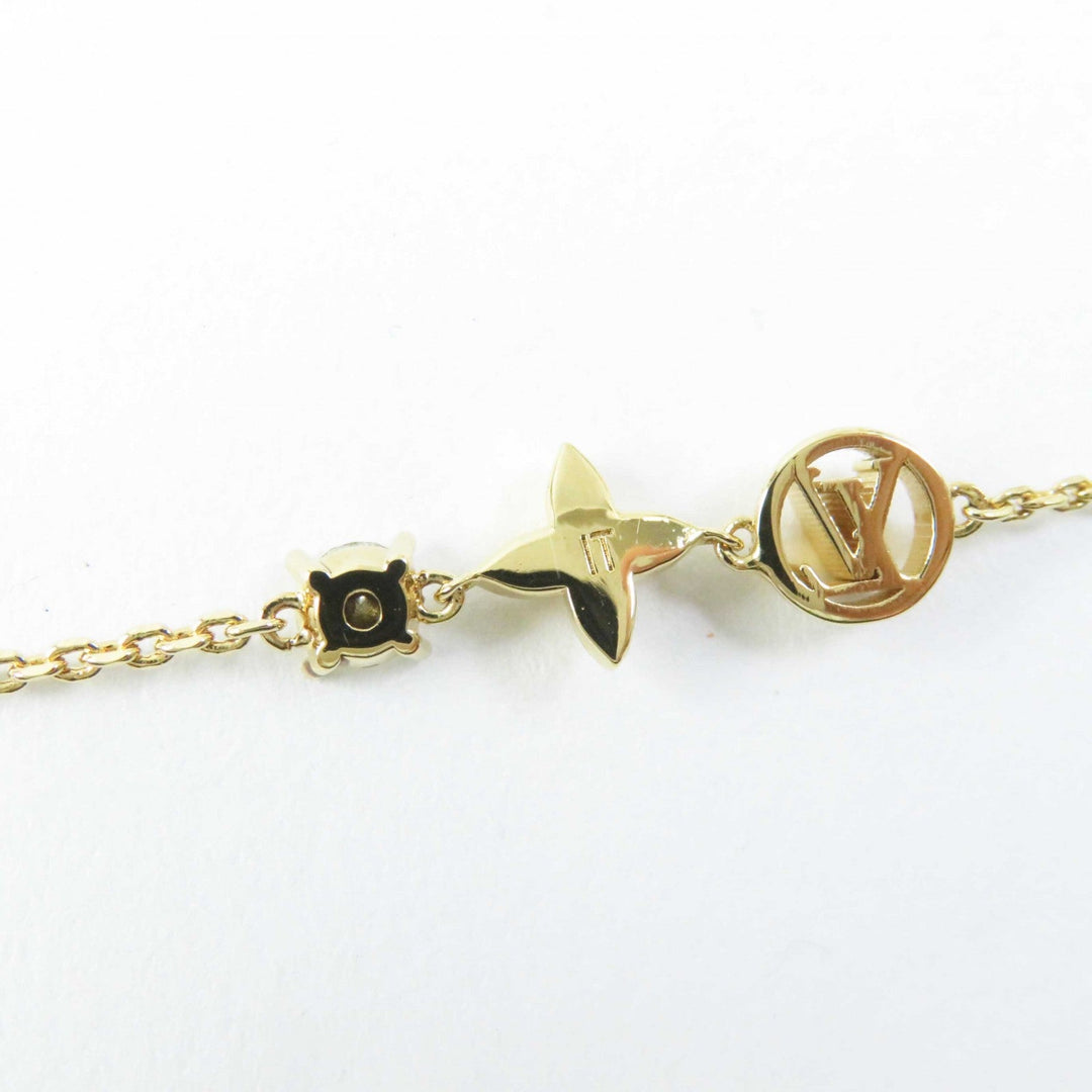 LOUIS VUITTON bracelet M00374 plating gold Brasserie Petite Louis Women Used Authentic