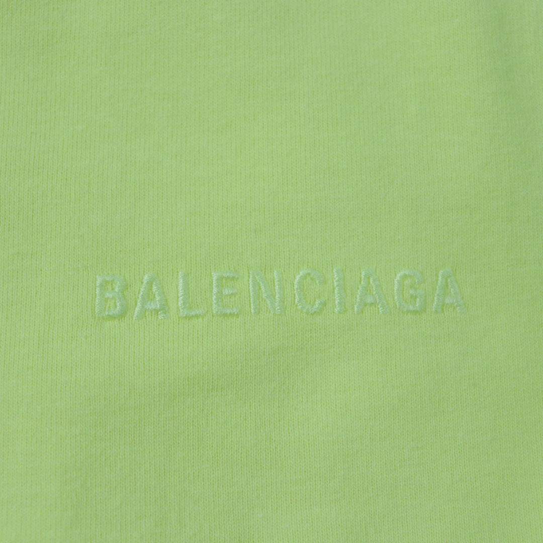 BALENCIAGA Short sleeve T-shirt 583256 cotton yellow Women S Used Authentic
