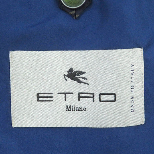 ETRO Nylon jacket Main: 100% polyester Navy mens XL Used Authentic