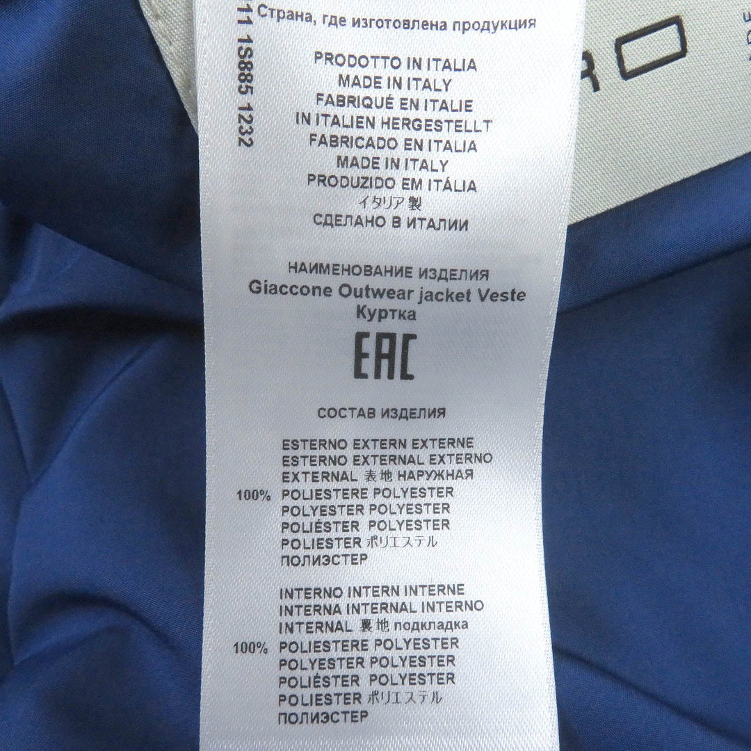 ETRO Nylon jacket Main: 100% polyester Navy mens XL Used Authentic