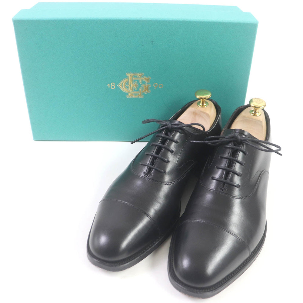 EDWARD GREEN Dress shoes Main: Leather black Chelsea C202 Last mens 7 1/2 C Used Authentic
