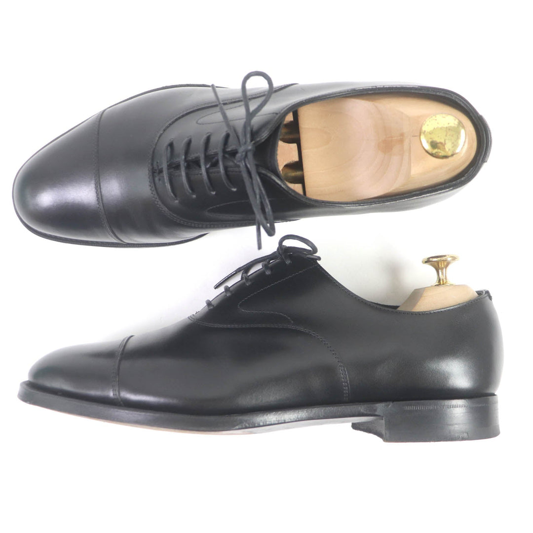 EDWARD GREEN Dress shoes Main: Leather black Chelsea C202 Last mens 7 1/2 C Used Authentic