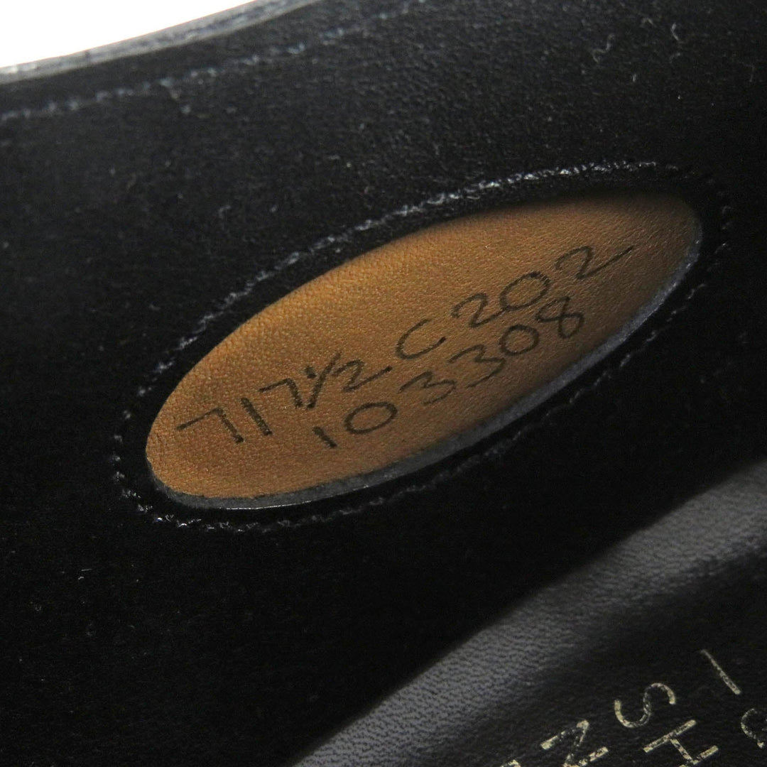 EDWARD GREEN Dress shoes Main: Leather black Chelsea C202 Last mens 7 1/2 C Used Authentic