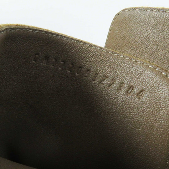 HERMES short boots Provence Brown beige French 50 Women 38 Used Authentic